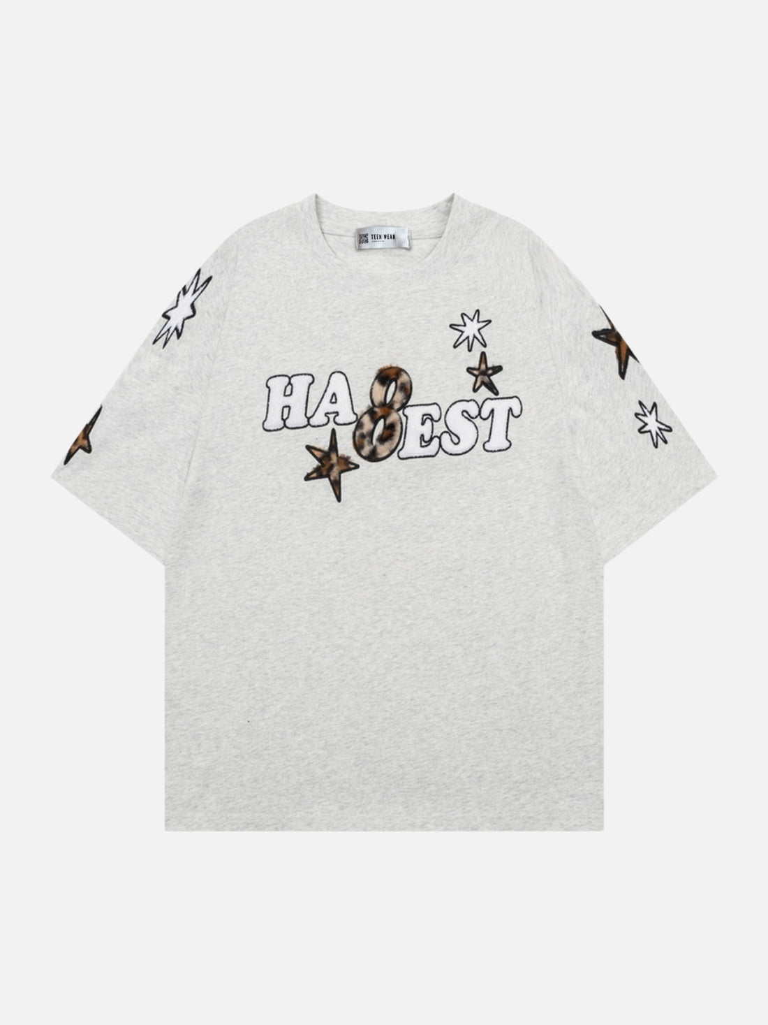 HIGHEST - Embroidered Graphic T-shirt Black | Teenwear.eu
