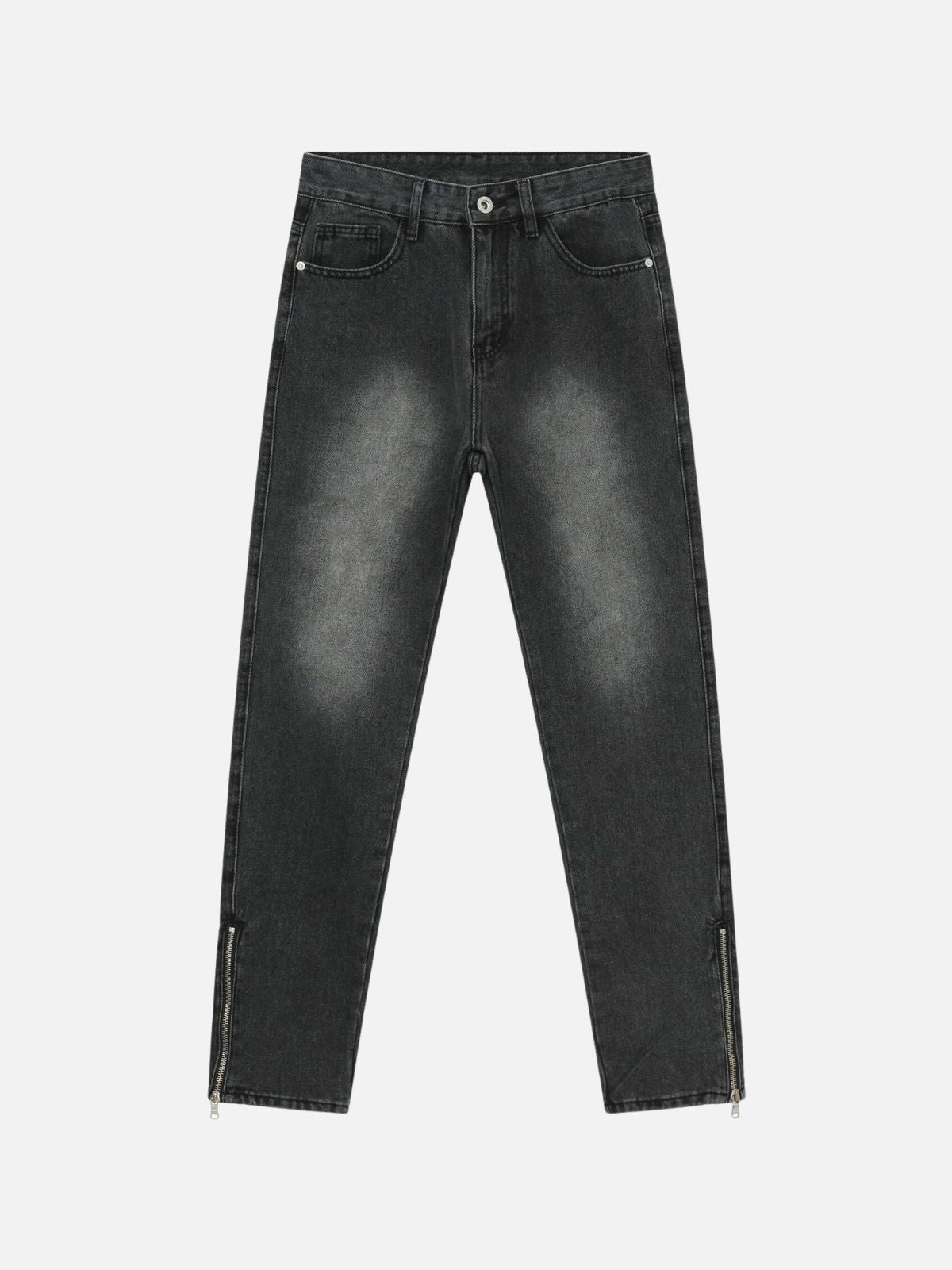 TRANSETO - Slim Basic Jeans Black | TEENWEAR.EU