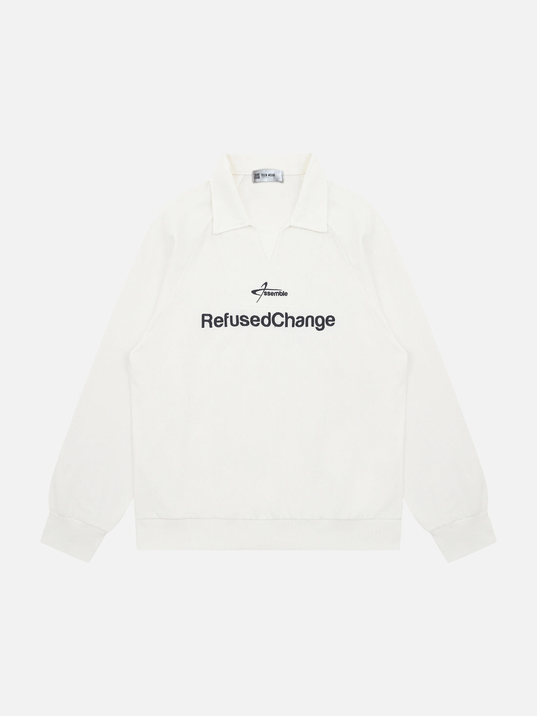 UNITZY - Oversized Print Polo Shirt