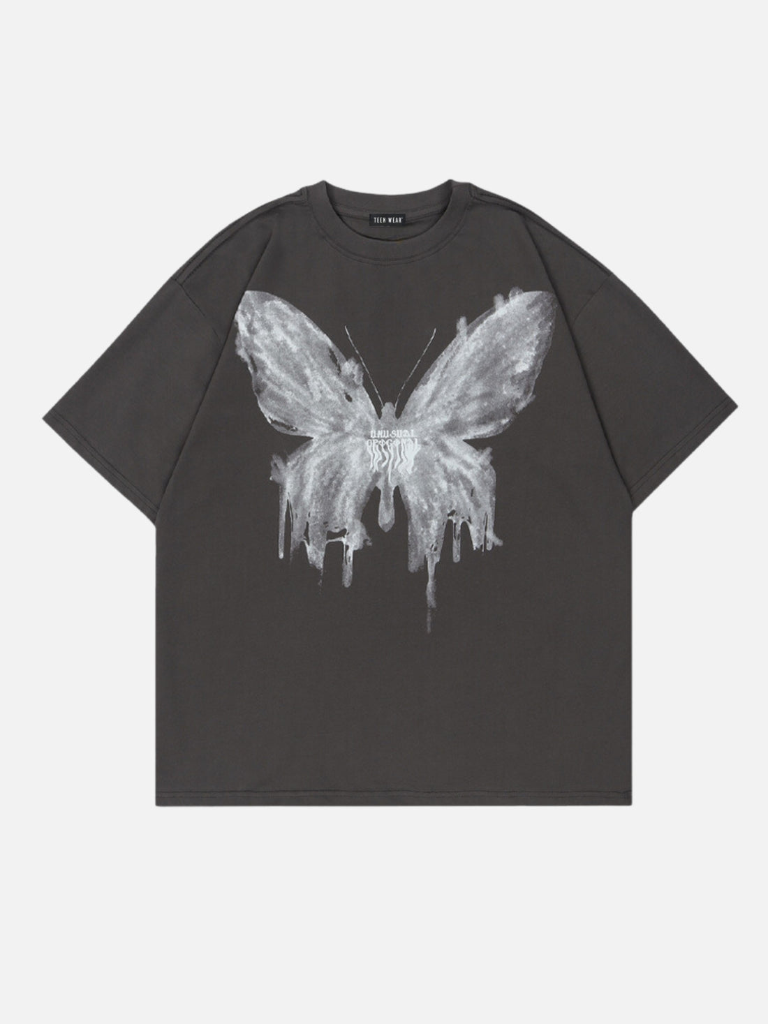 FADYFLY - Oversized Print T-Shirt Black | Teenwear.eu