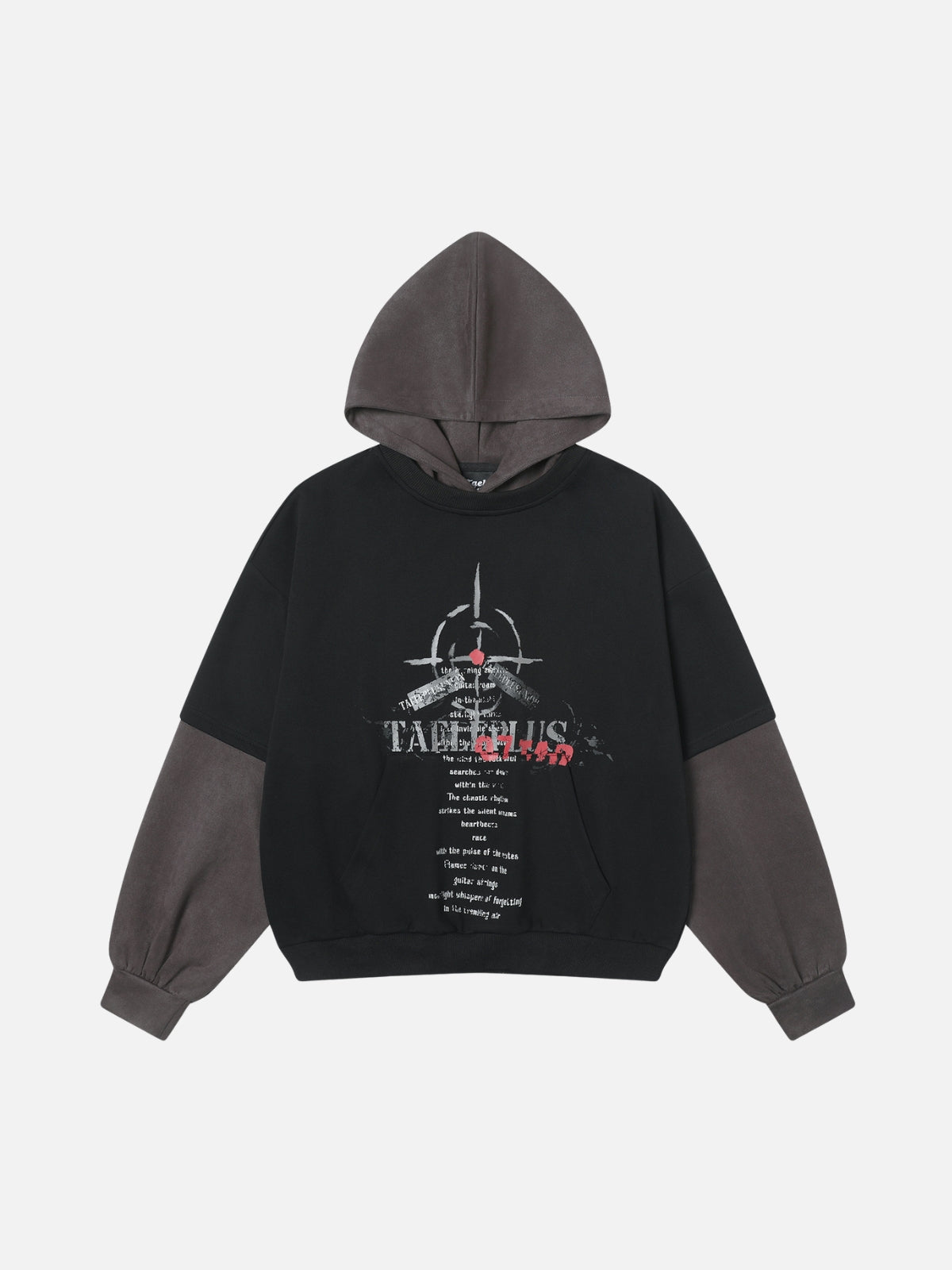 TARGET - Oversized Graphic Hoodie
