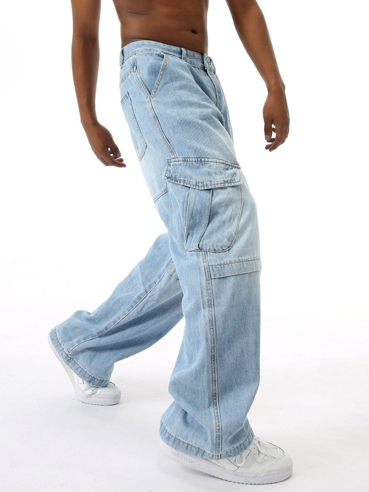 POCKETLESS - Baggy Cargo Jeans | TEENWEAR.EU