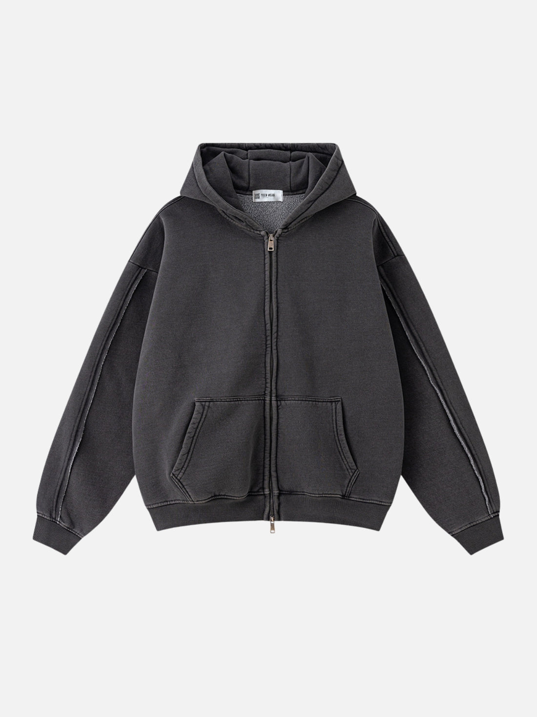 VICOS - Oversized Basic Premium Zip Up Hoodie