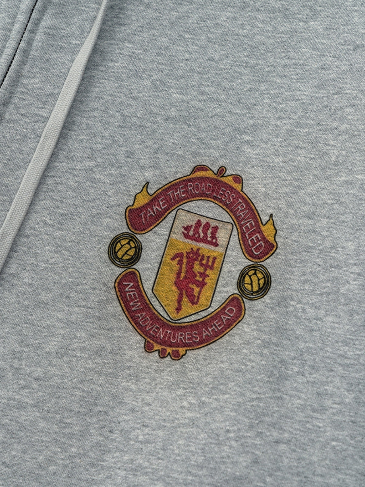 BELIEVABLE - Oversized Print Zip Up Hoodie | TEENWEAR.EU