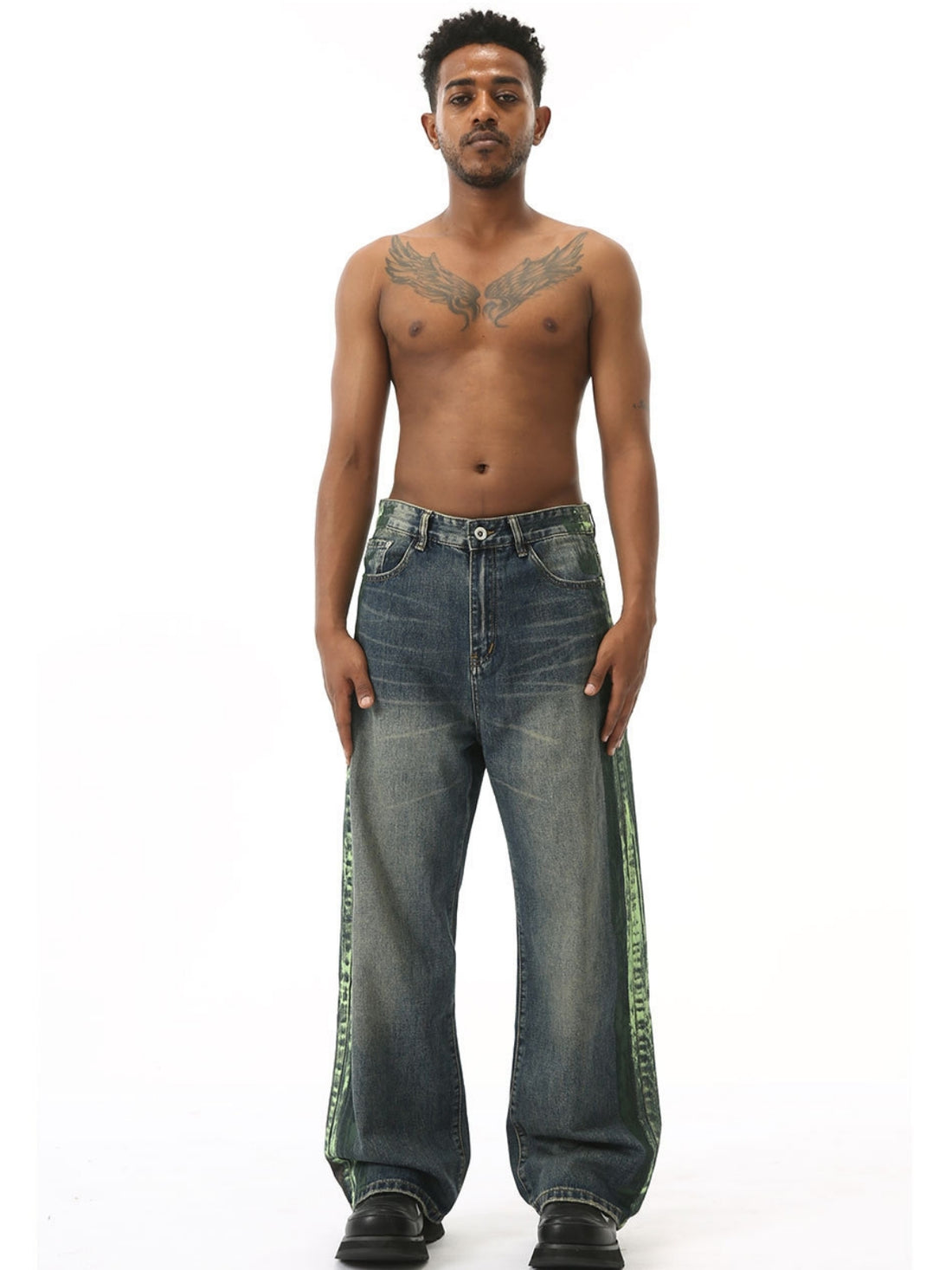 ZOMBIE - Baggy Graphic Jeans | TEENWEAR.EU