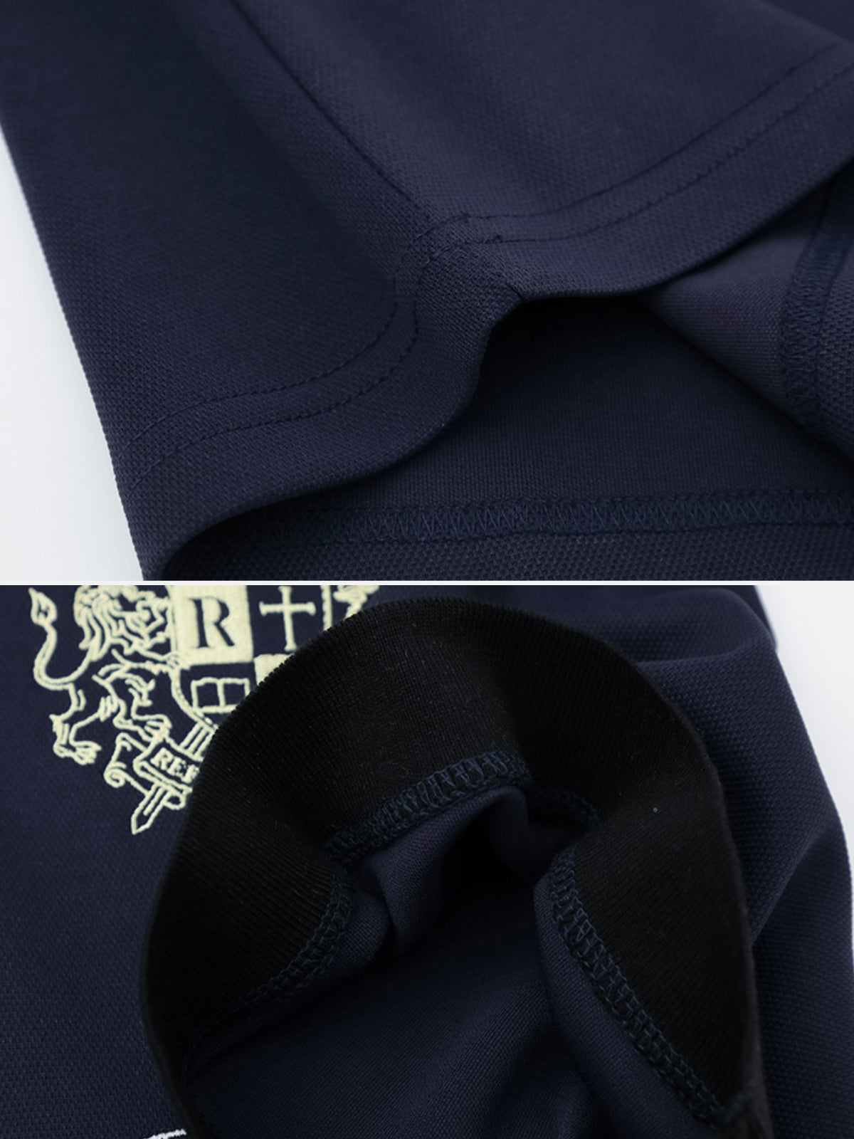 ELEGANTE - Oversized Graphic Polo Shirt