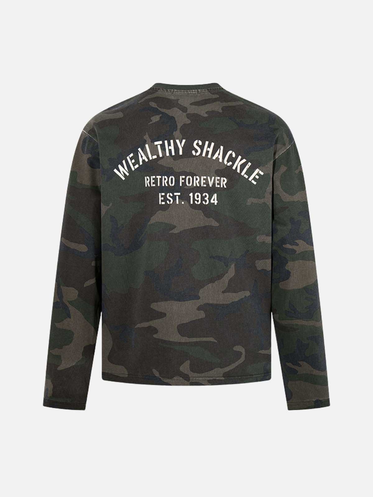 ETERNAL - Printed Camo Long Sleeve | Teenwear.eu