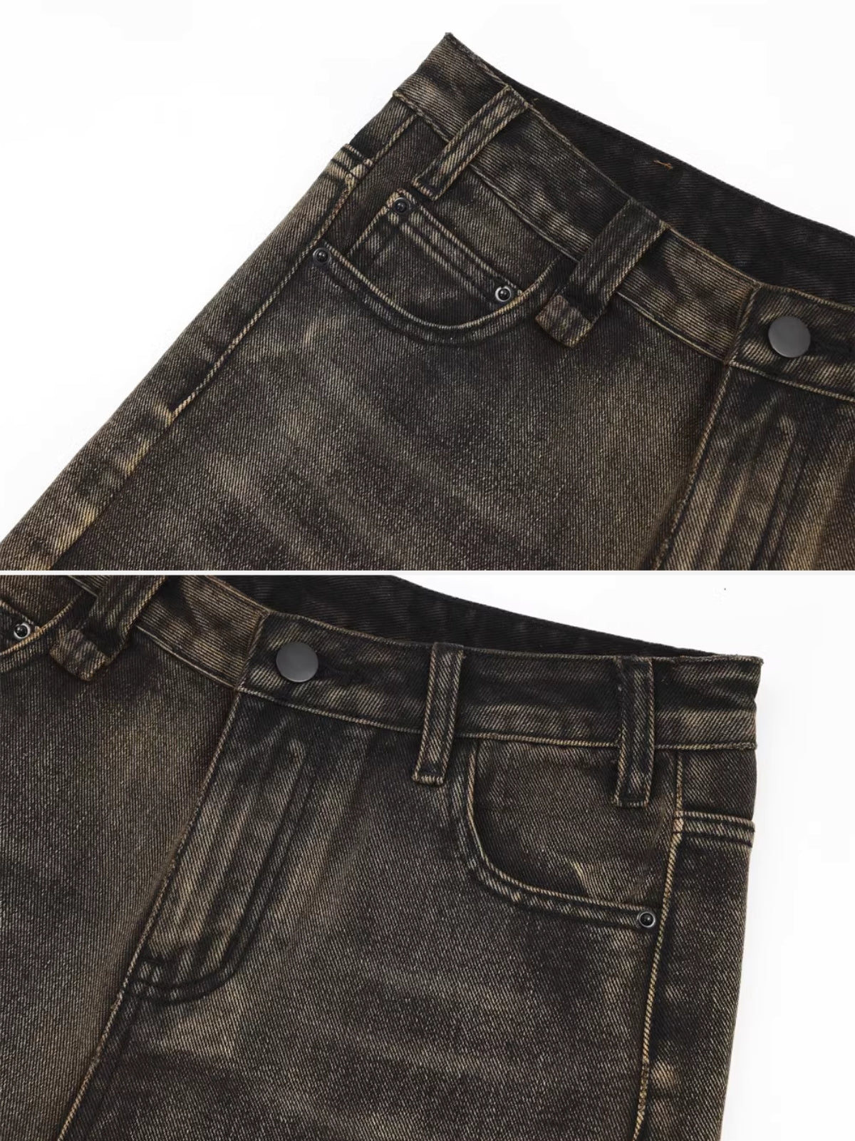 COFFEE - Loose Denim Basic Jorts | TEENWEAR.EU