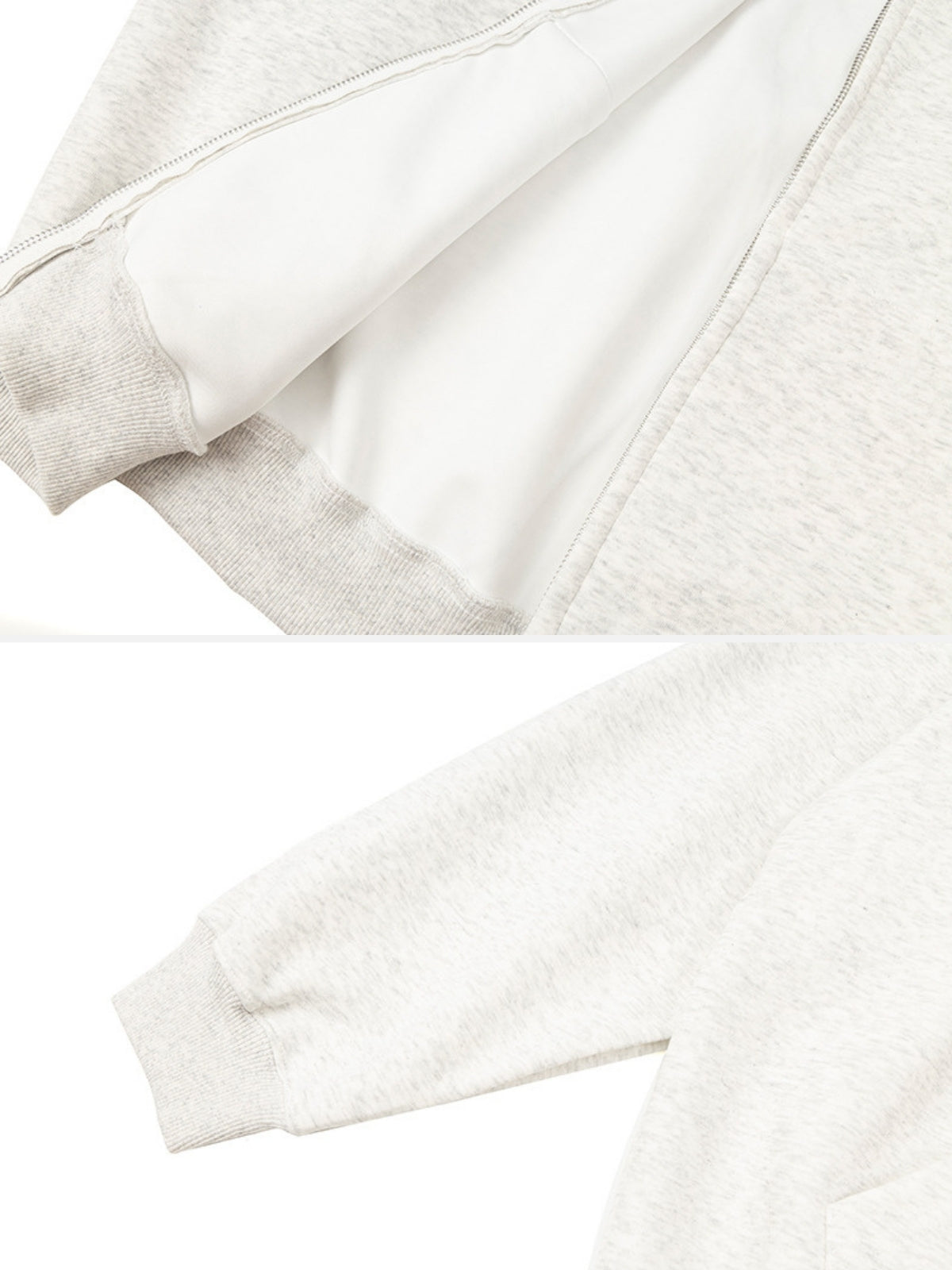 SPIDECHAIN - Oversized Print Zip Up Hoodie | TEENWEAR.EU