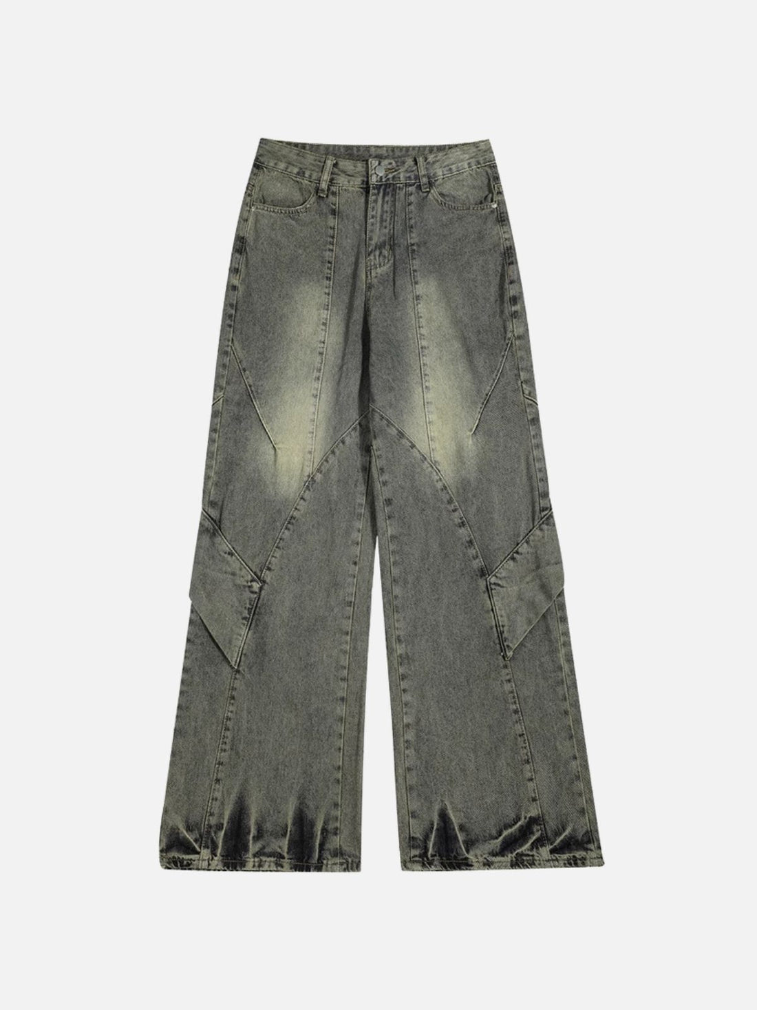 FLAMED DOWN - Loose Basic Jeans Blue | TEENWEAR.EU