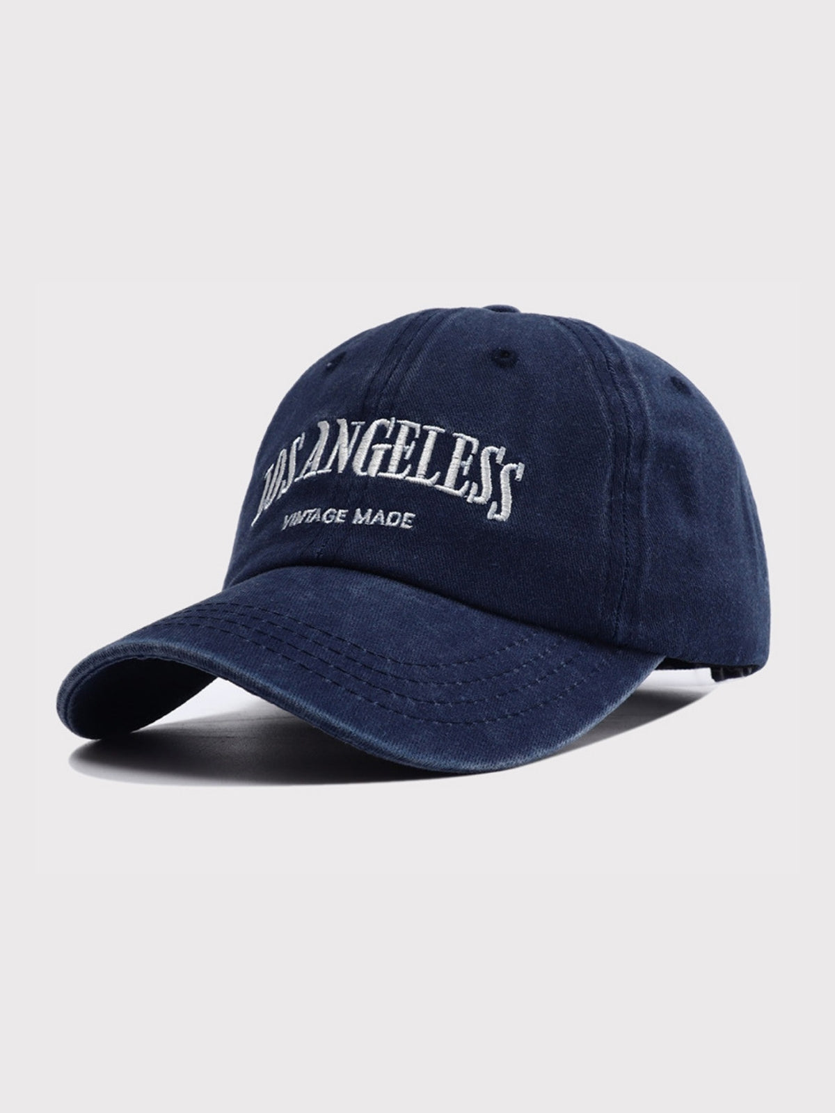 LOS ANGELES - Graphic Curved Cap Blue 54-60cm | TEENWEAR.EU