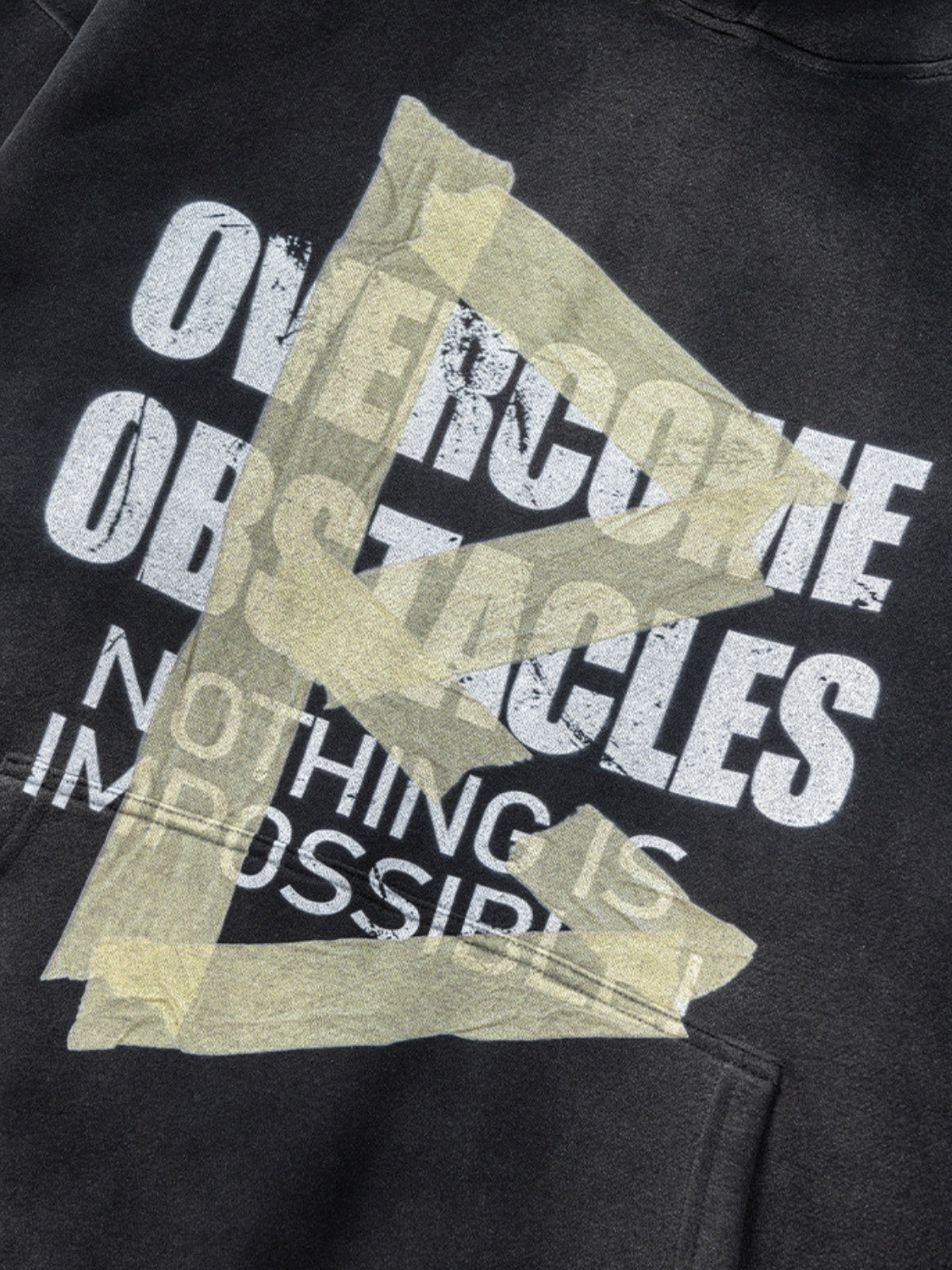 OBSTACLES - Oversized Graphic Hoodie | TEENWEAR.EU