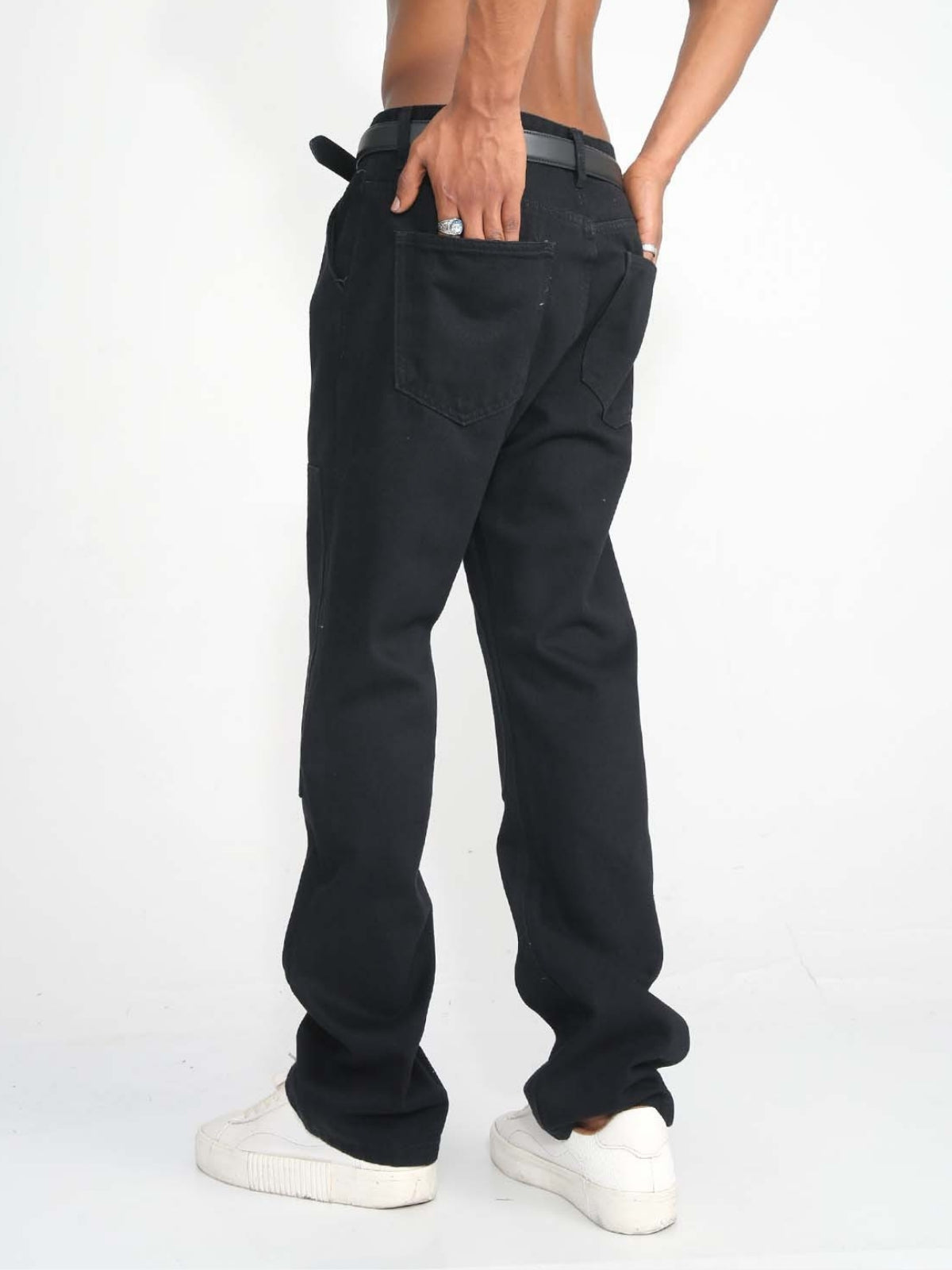 UTILITY - Straight Basic Zipper Jeans | TEENWEAR.EU