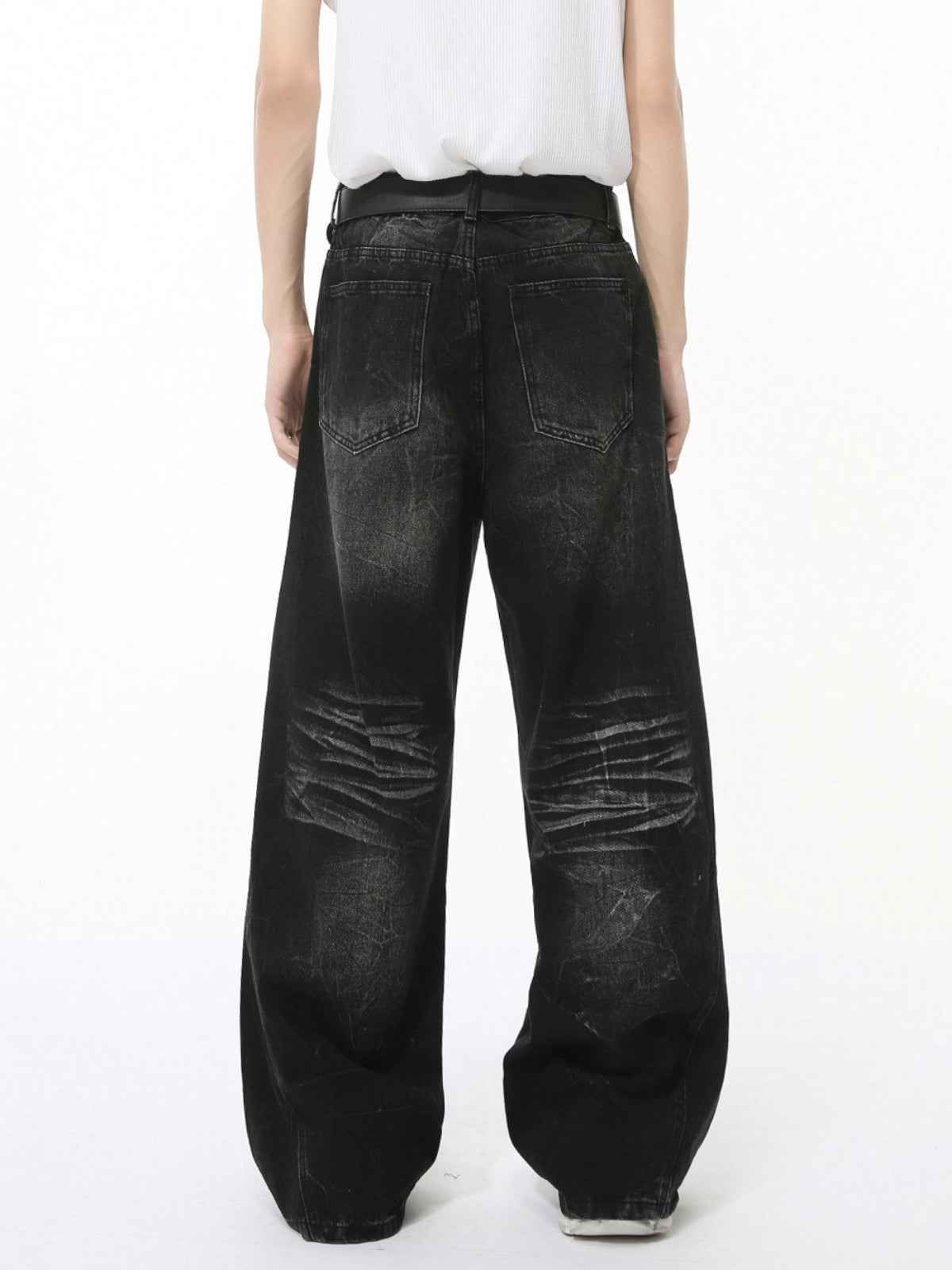 VOIDLINE - Baggy Distressed Basic Jeans | TEENWEAR.EU