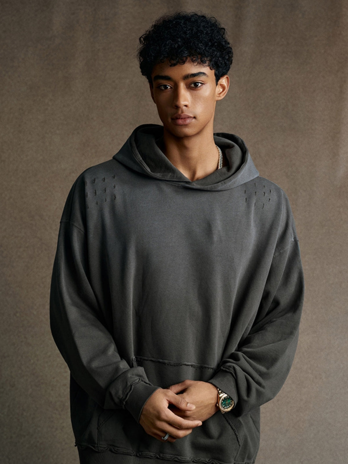 RETRO - Oversized Basic Hoodie