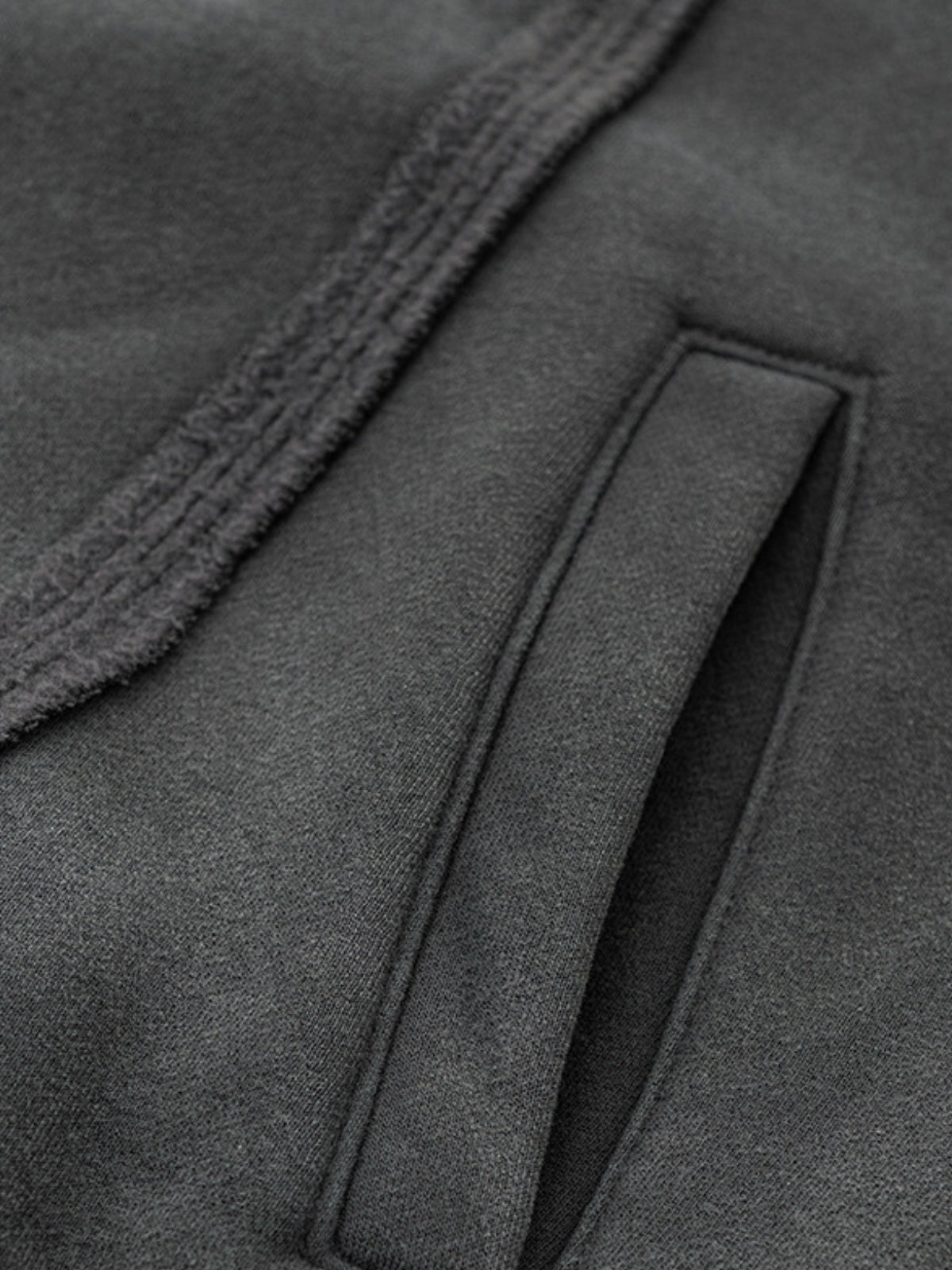 SRIPERS - Premium Oversized Basic Embroidered Zip Up Hoodie | TEENWEAR.EU