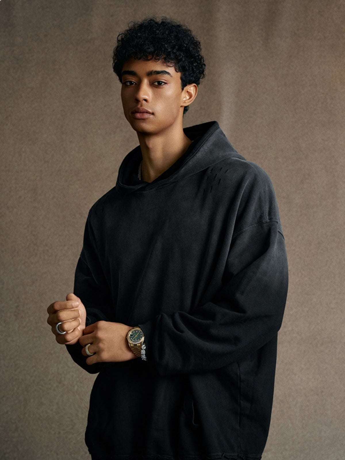 RETRO - Oversized Basic Hoodie