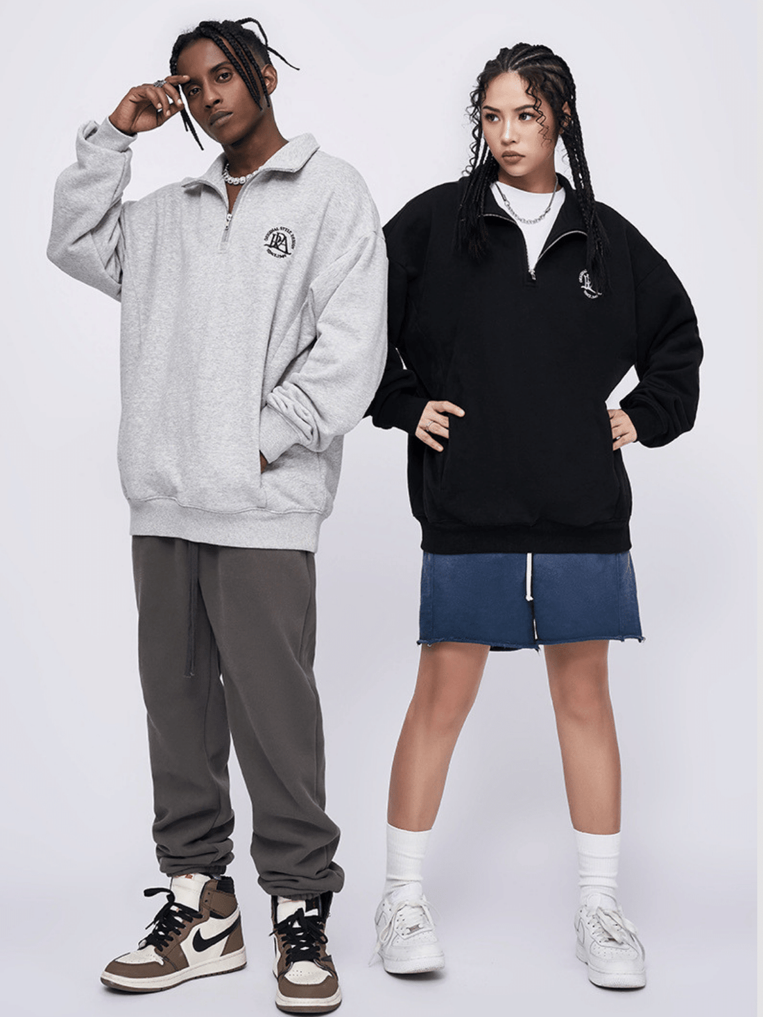 WORKIE - Oversized Polo Hoodie | TEENWEAR.EU