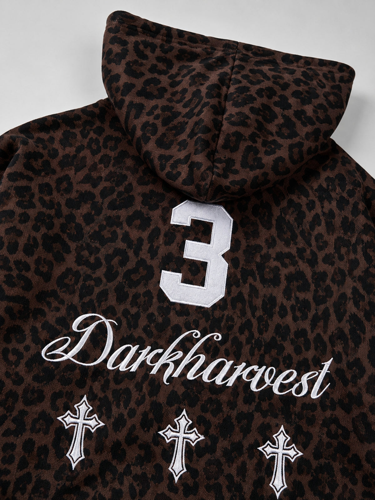 HARVEST - Oversized Graphic Zip Up Hoodie