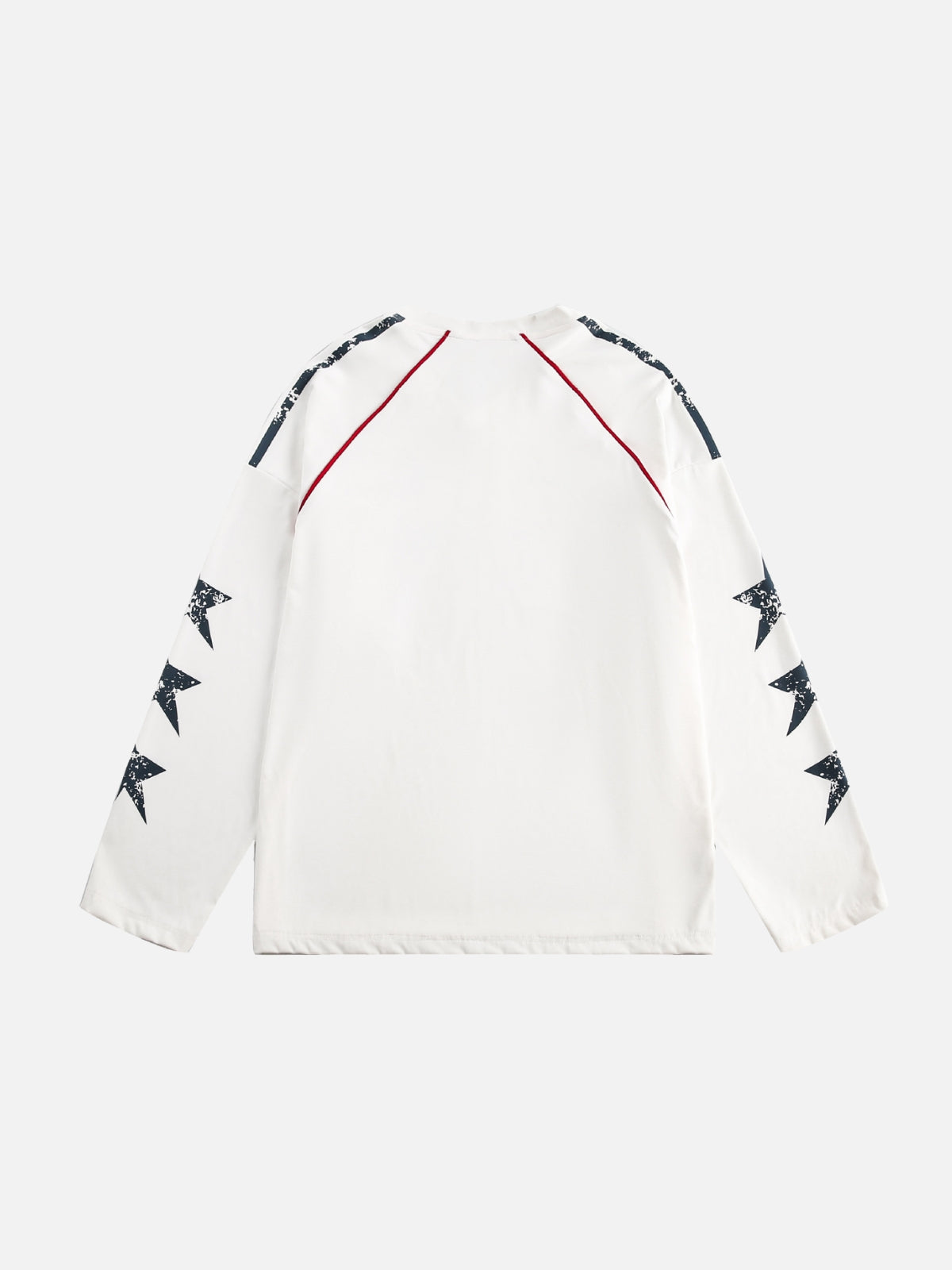 NINETY6 – Oversized Graphic Long-Sleeve Jersey