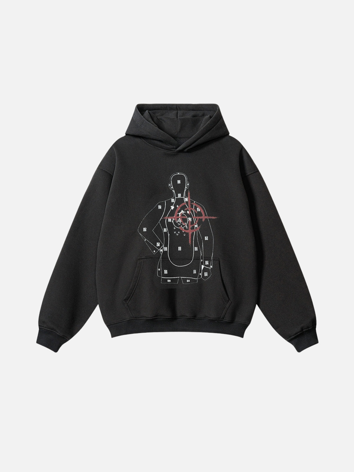 AIMZY – Oversized Graphic Hoodie