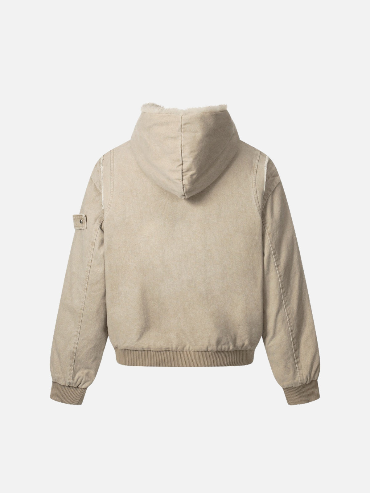 FRAYZO – Oversized Denim Embroidered Jacket