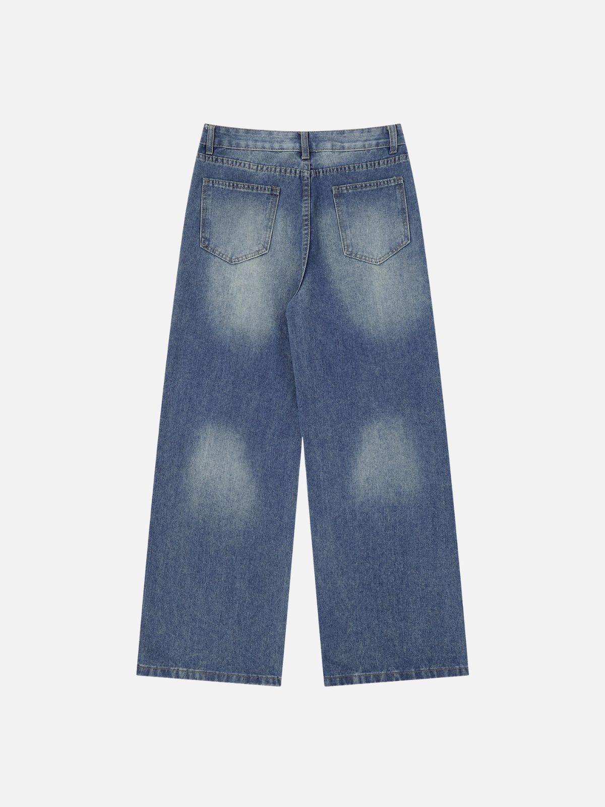 RIVETZ - Baggy Embroidered Jeans