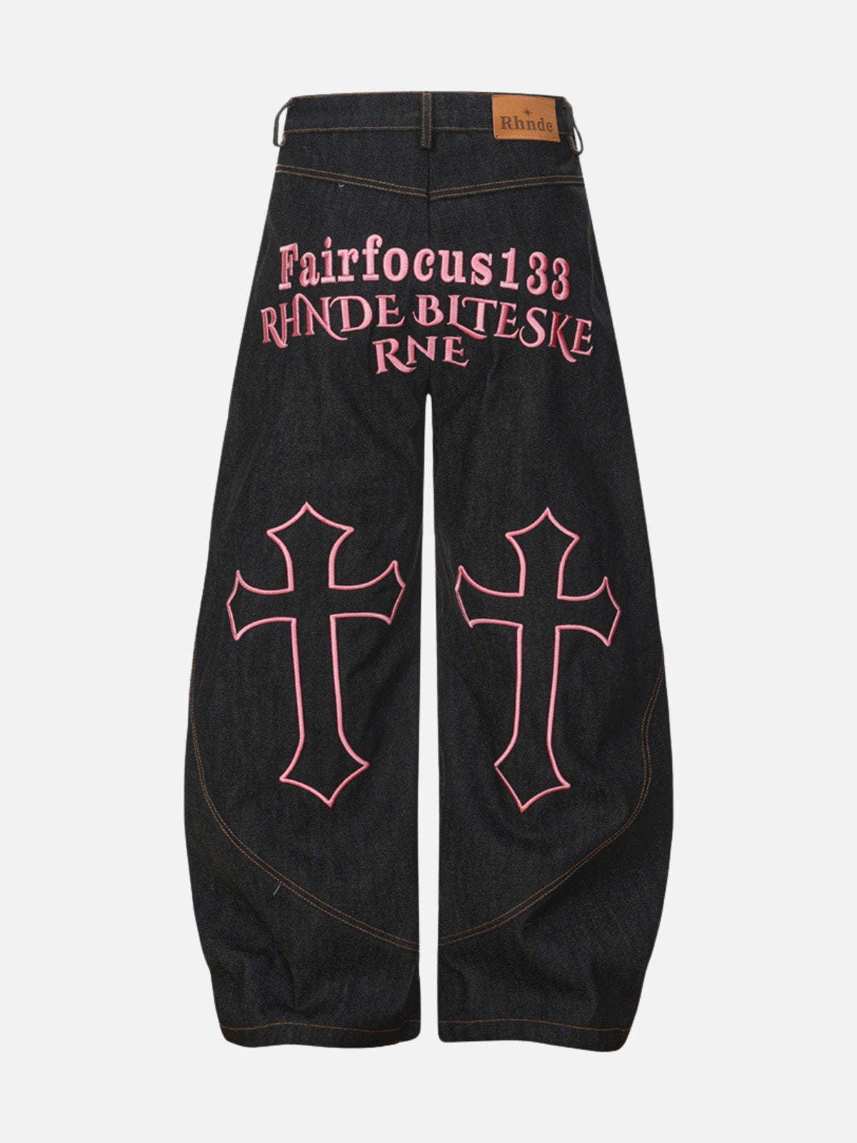 CROSSY - Baggy Graphic Jeans | Teenwear.eu