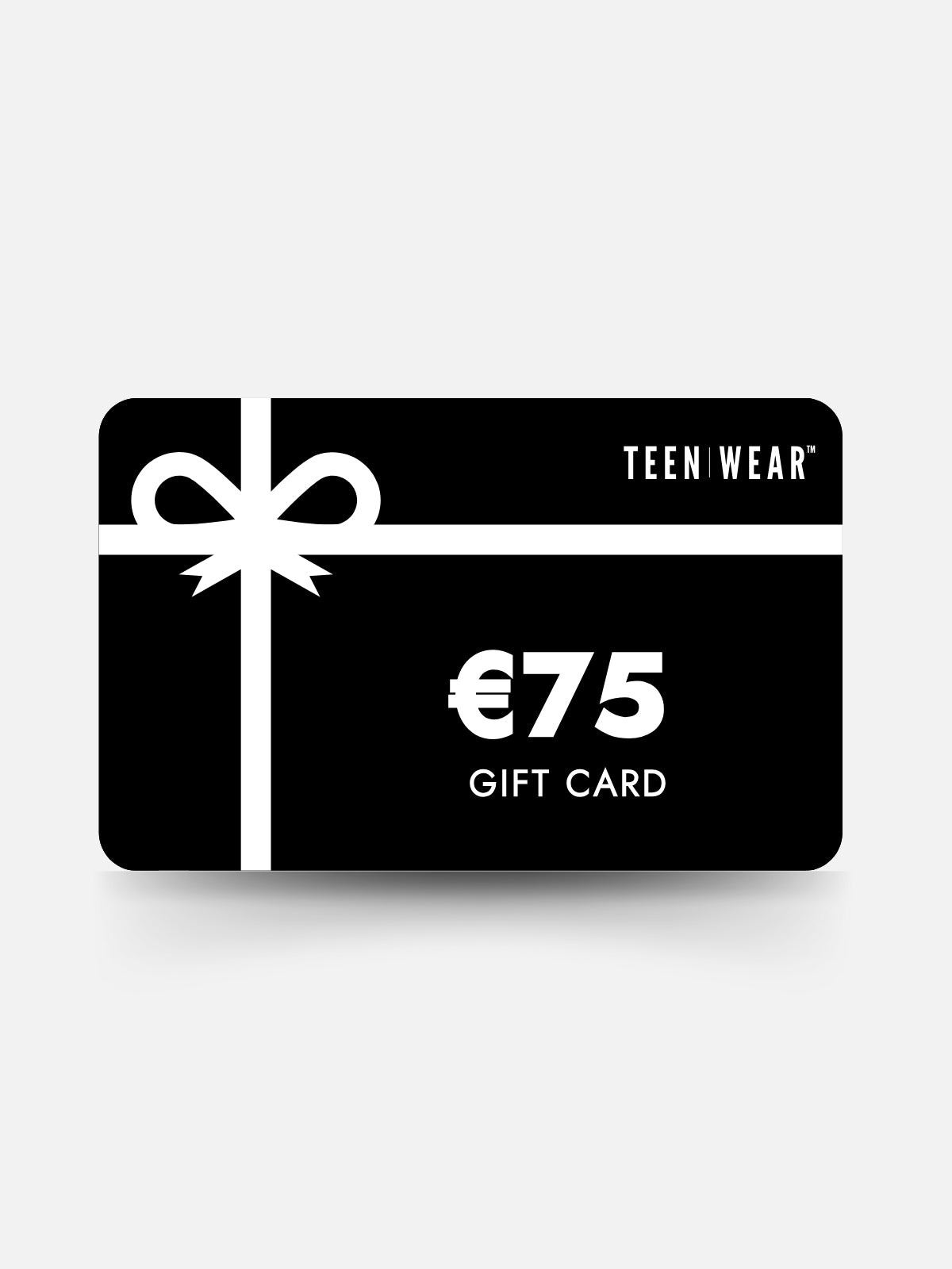 TEENWEAR - Gift Card €75 | TEENWEAR.EU