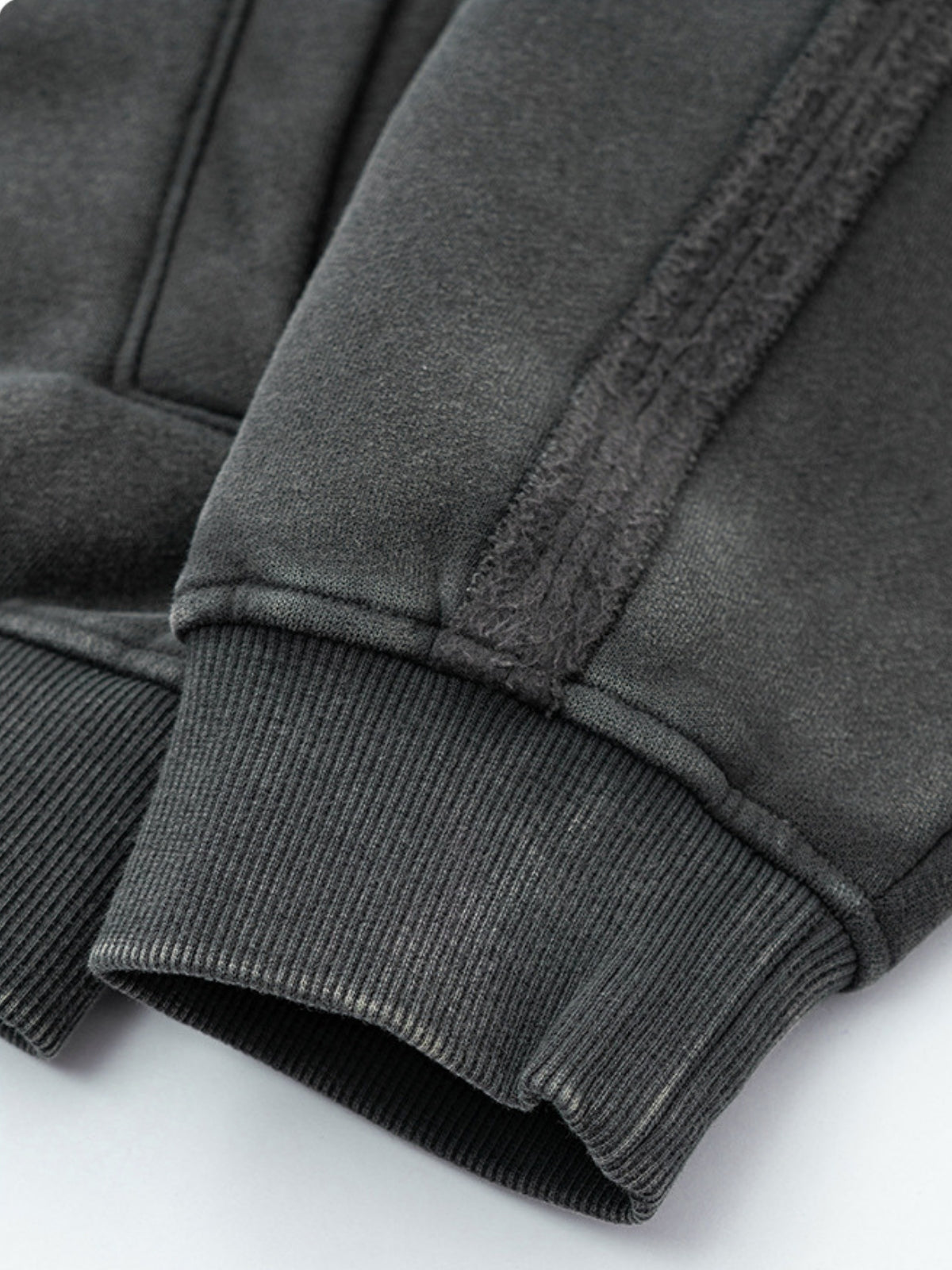 SRIPERS - Premium Oversized Basic Embroidered Zip Up Hoodie | TEENWEAR.EU