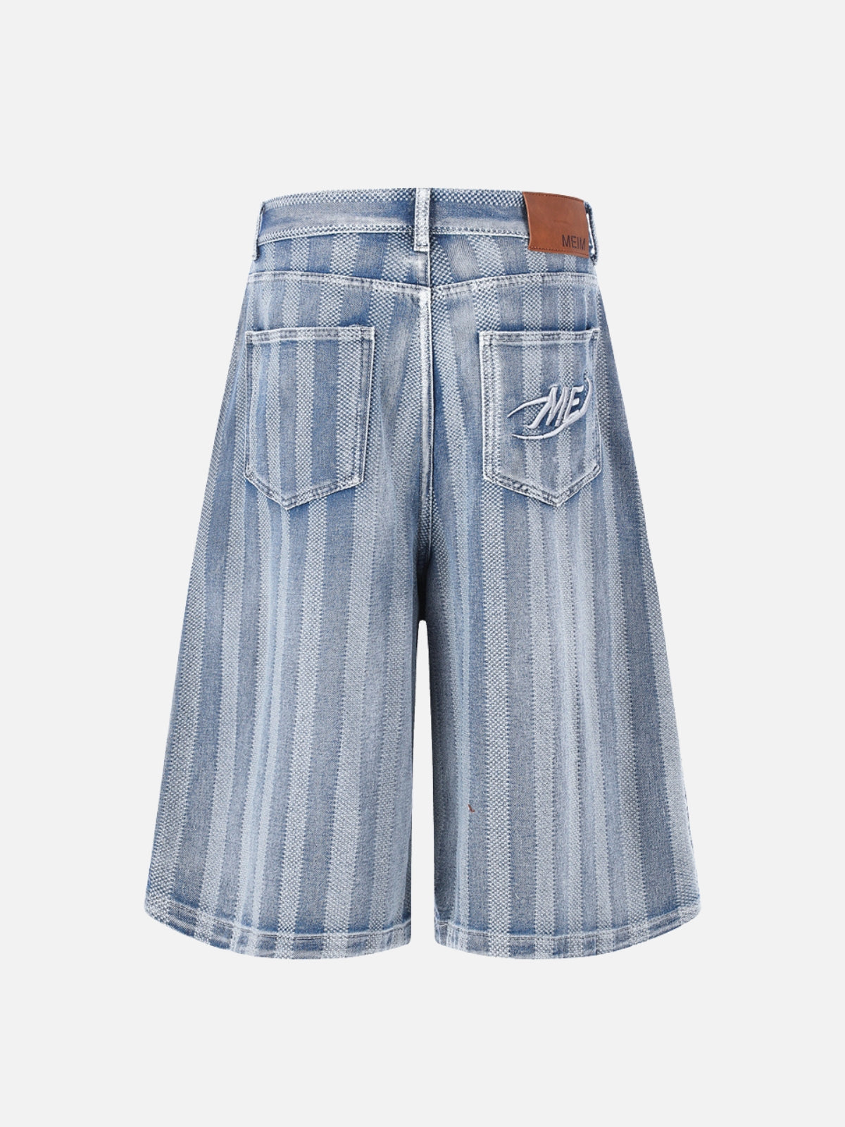 STRIPLETS - Baggy Denim Basic Jorts | Teenwear.eu