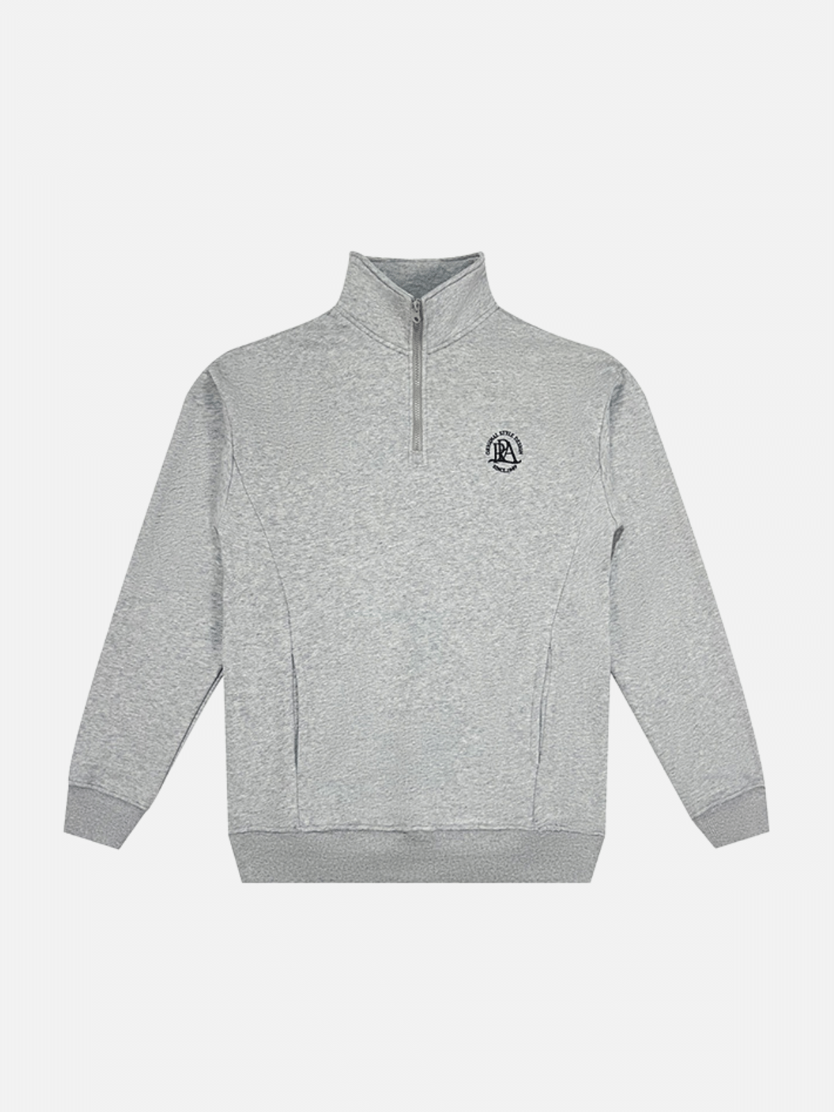 WORKIE - Oversized Polo Hoodie Grey | TEENWEAR.EU