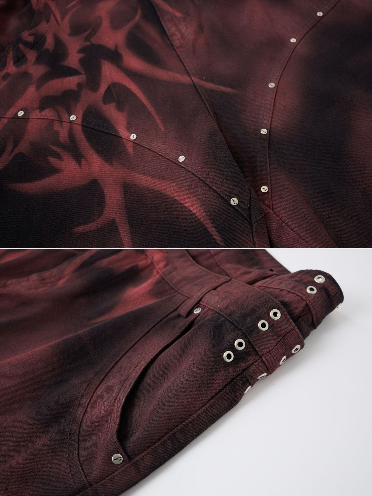 GRAFFE - Baggy Graphic Denim Premium Shorts | Teenwear.eu
