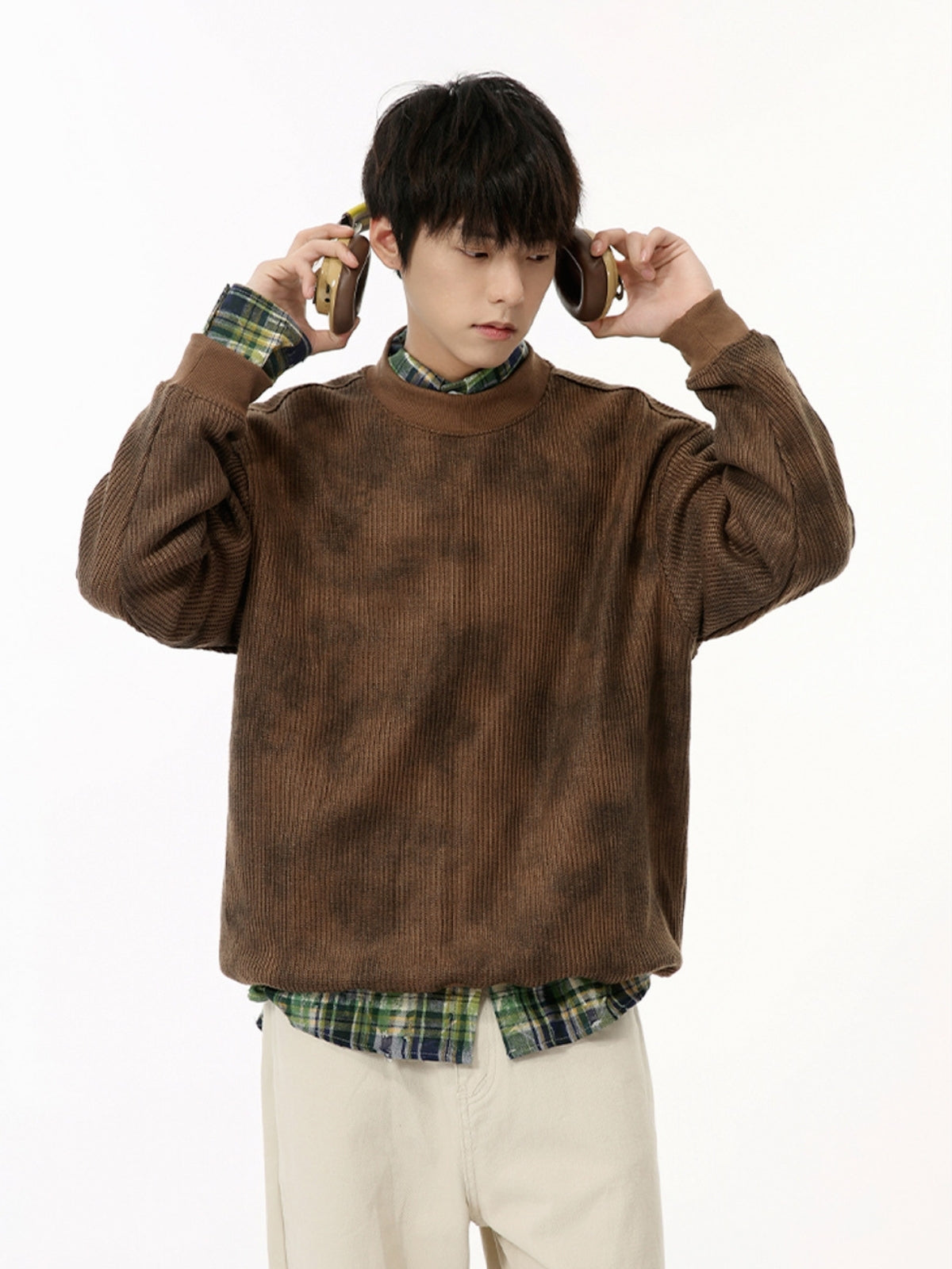 DZUSIK - Oversized Basic Sweater | TEENWEAR.EU