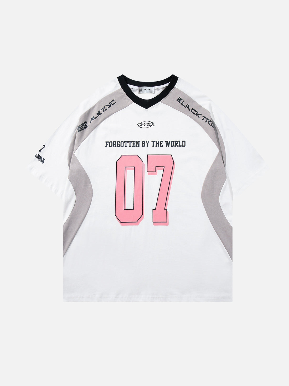 FORGOTTEN - Oversized Graphic Jersey T-Shirt
