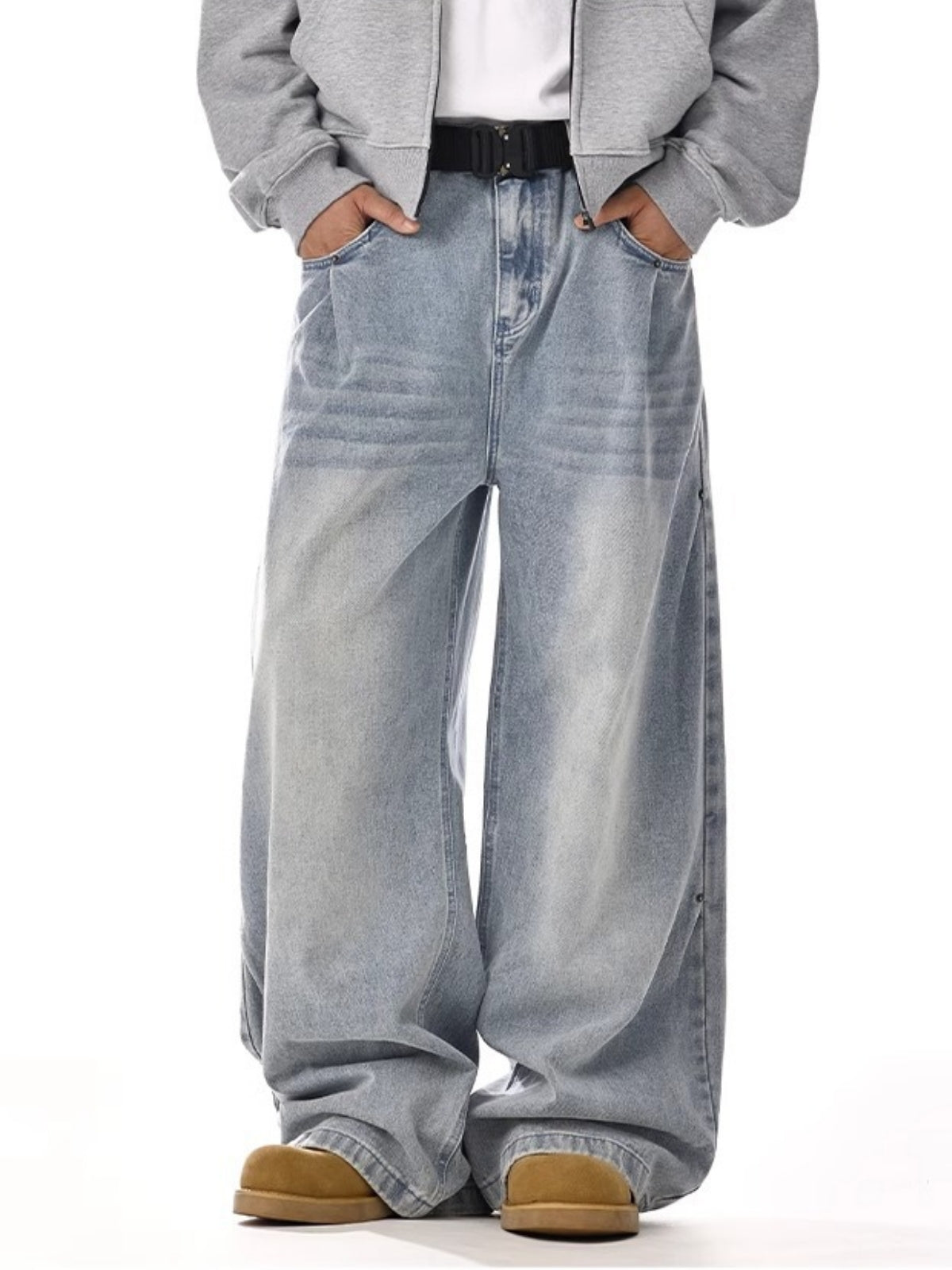JOURNEY - Baggy Basic Jeans