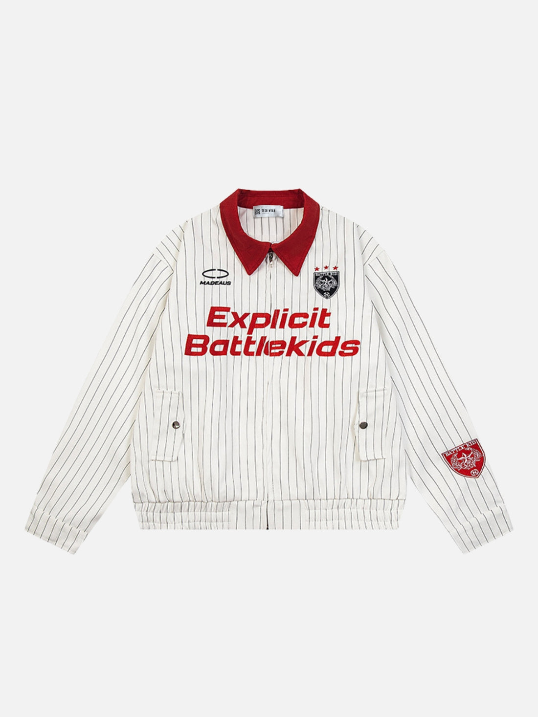 EXPLIXIT - Embroidered Light Jacket Blue | TEENWEAR.EU
