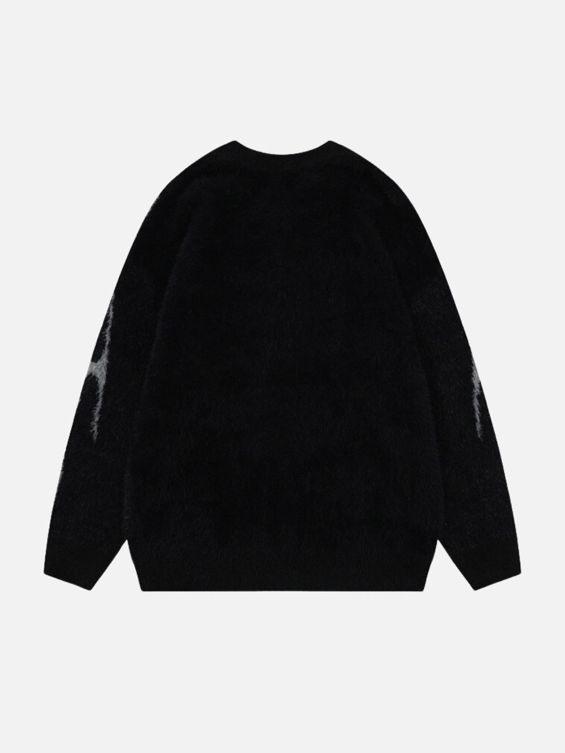 MONOGRAM - Oversized Graphic Sweater Black | TEENWEAR.EU