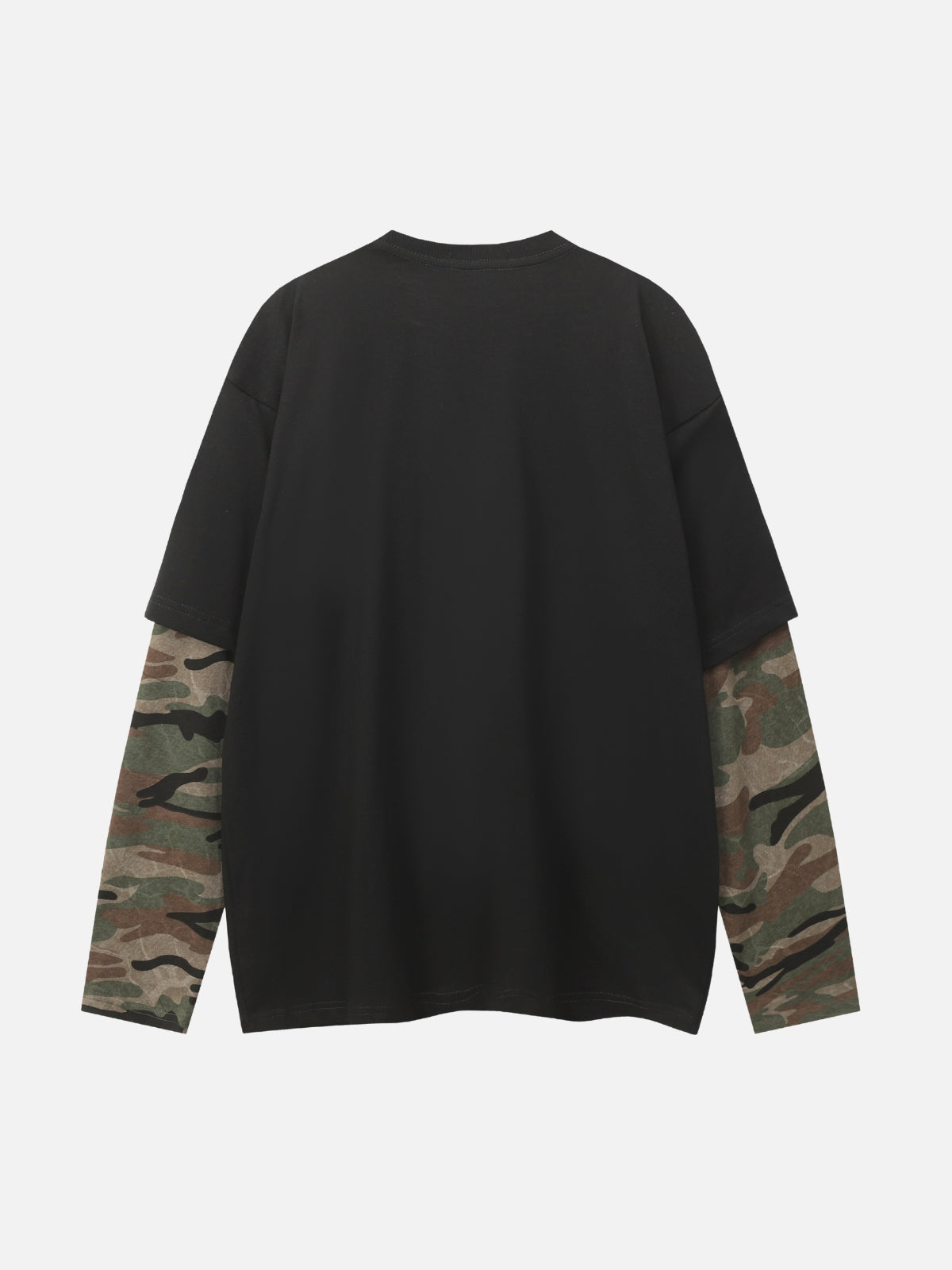 THE ONE - Oversized Print Camo Long Sleeved T-Shirt | TEENWEAR.EU