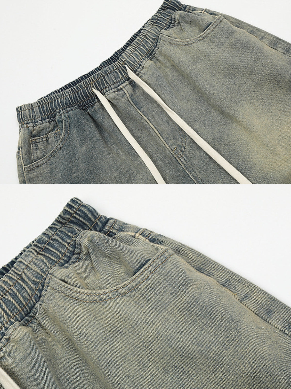 BUTTONY - Baggy Basic Denim Shorts | TEENWEAR.EU