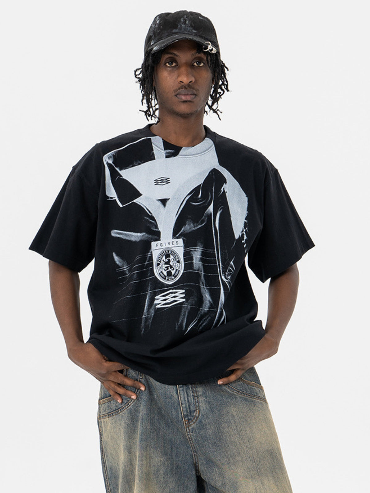 FGIVES - Oversized Print T-Shirt | TEENWEAR.EU