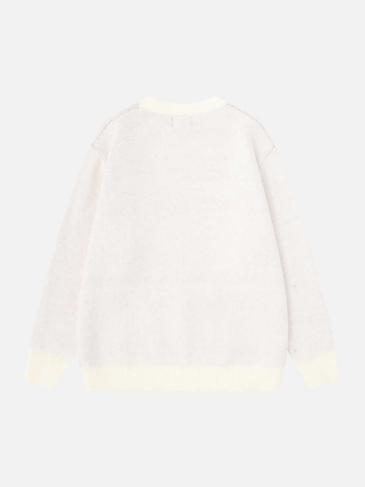 SKELITON - Oversized Graphic Sweater | Teenwear.eu