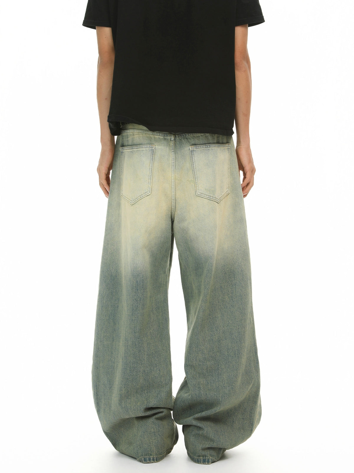 RETRO - Baggy Basic Denim Jeans | Teenwear.eu
