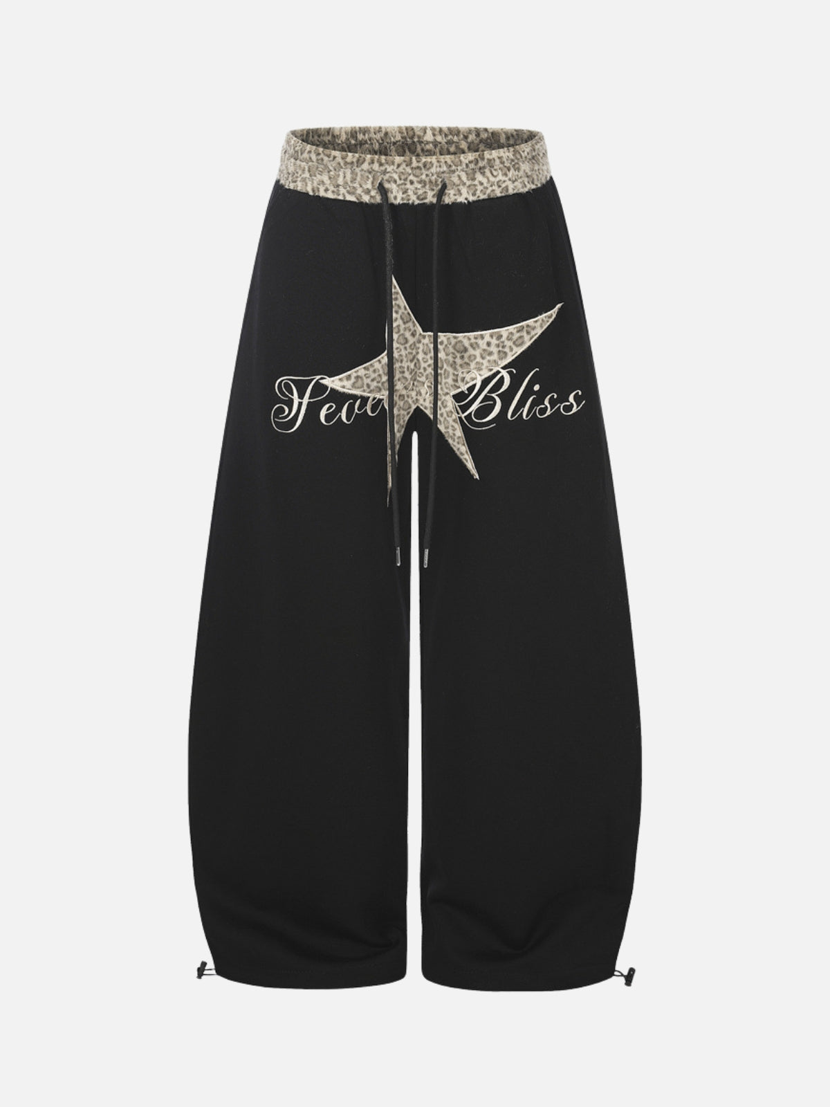 BLISS - Baggy Graphic Embroidered Sweatpants