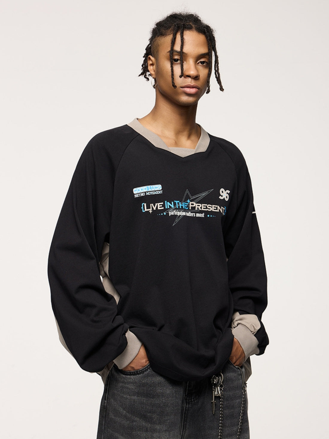 MATTERS - Oversized Graphic Long Sleeve T-Shirt | TEENWEAR.EU