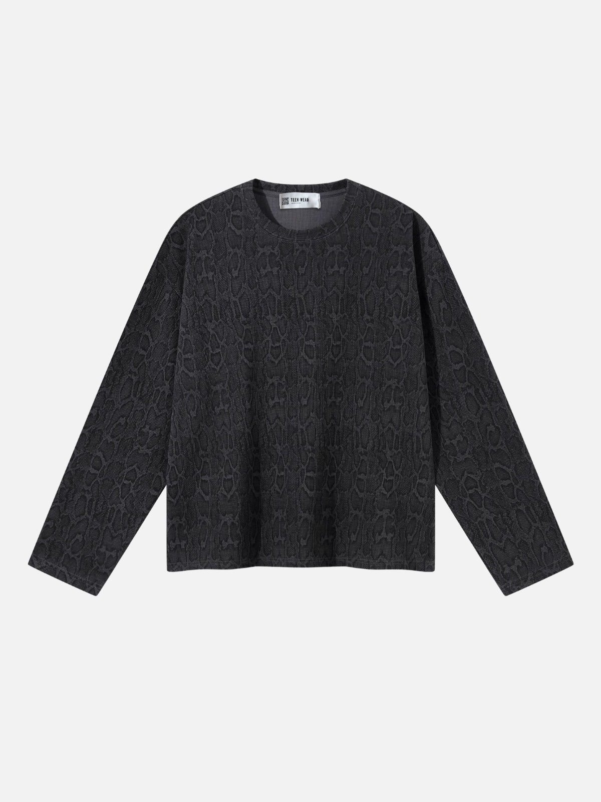 LEOPARDI - Long Sleeve Basic T-Shirt