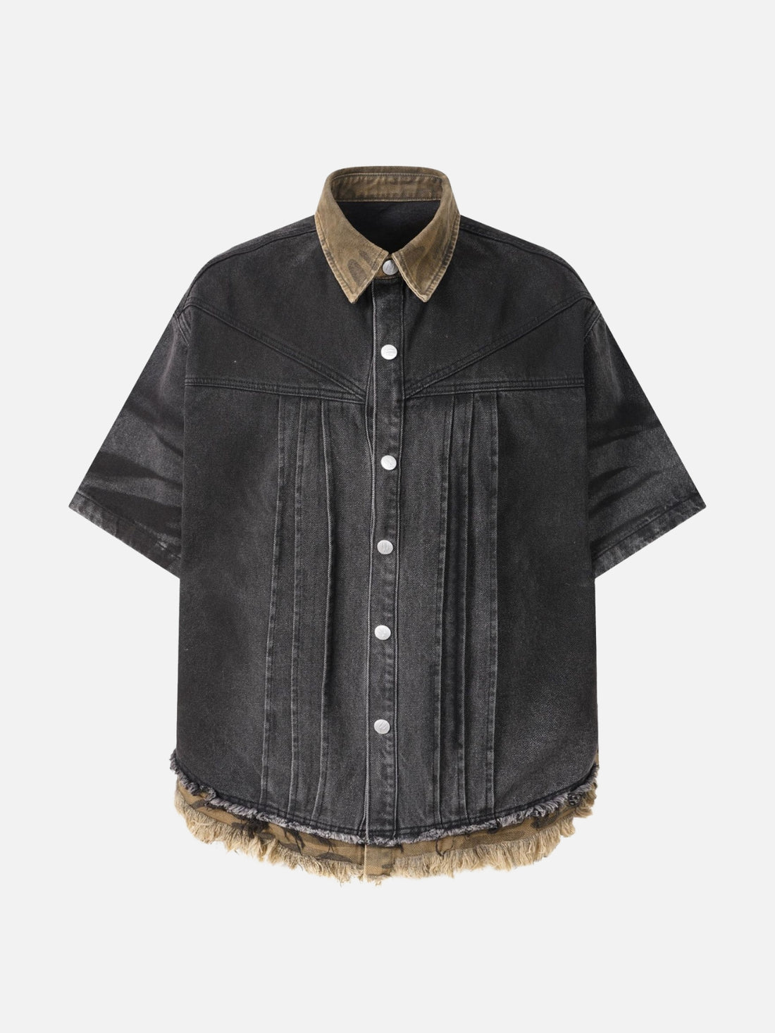 SKAUTY - Oversized Graphic Denim Jacket Light Blue | Teenwear.eu