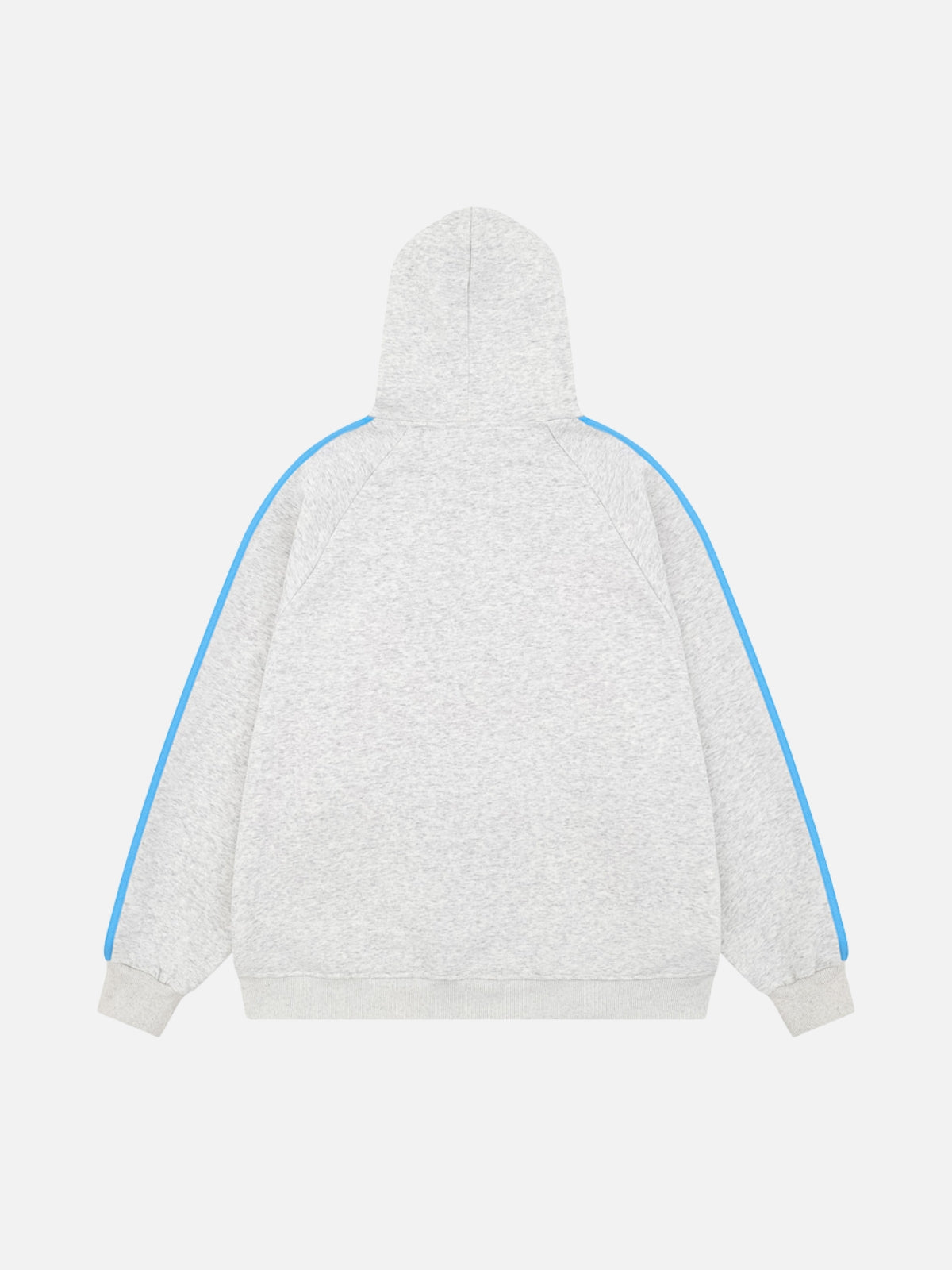 HEARTZY – Oversized Print Zip Up Hoodie