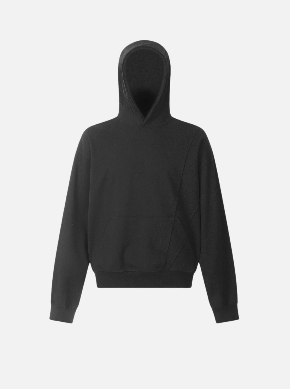 VERSITAIL - Boxy Oversized Basic Hoodie Black | TEENWEAR.EU