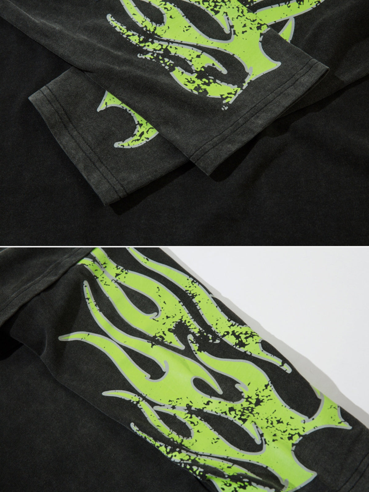 SUFFERING - Oversized Print Long Sleeve T-shirt | TEENWEAR.EU